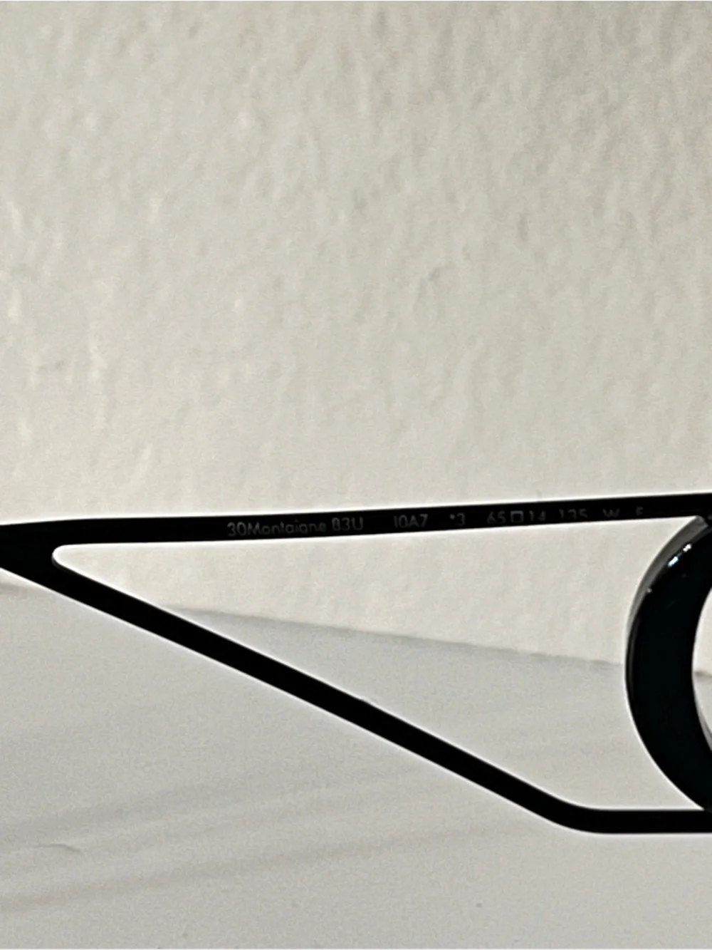Dior Rimless Geometric Sunglasses - Black